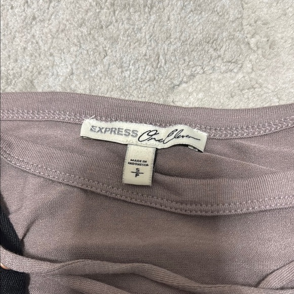 Brown Relaxed Cut Out T-Shirt - Picture 2 of 4